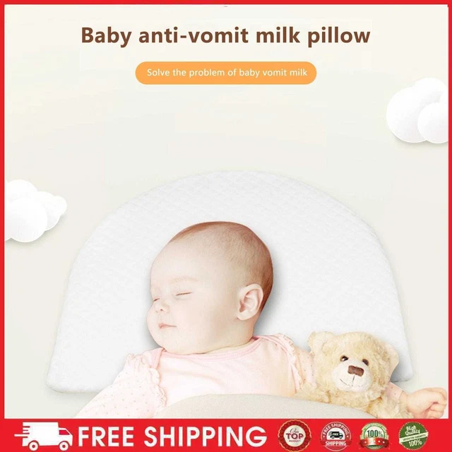 Almohada de cuña para bebé moisés antirreflujo elevada almohada cólicos cojín para bebé