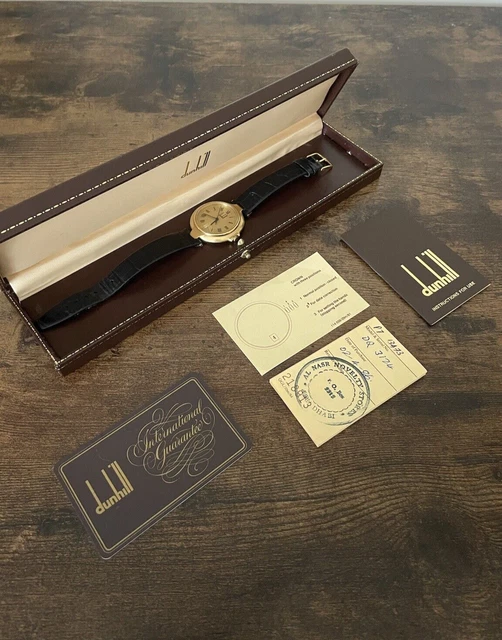 Dunhill watch box hot sale