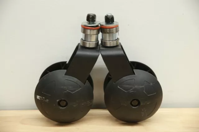 PAR de horquillas traseras para neumáticos de ruedas para silla eléctrica Jazzy/Quantum 600 y 600 XL