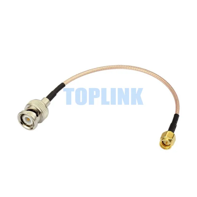 SMA Male to BNC Male Plug RF Pigtail Coaxial Cable RG316 for Antenna Extension
