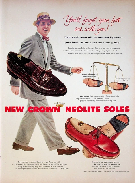 1950-1979, Shoes, Clothing, Shoes & Accessories, Advertising