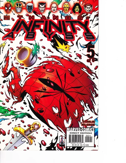 Thanos: Infinity Abyss #5 FREE SHIPPING @ $30 in USA!