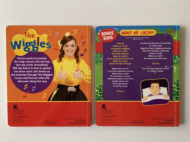THE WIGGLES BUNDLE - 3 x Board Books and Plush - Big Red Car, Emmas Big ...