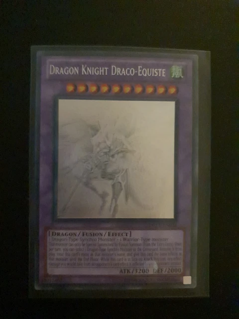 Yu-Gi-Oh! Dragon Knight Draco-Equiste Super Rare Card - DP10-EN016, Duelist Pack 10: Yusei Fudo 3