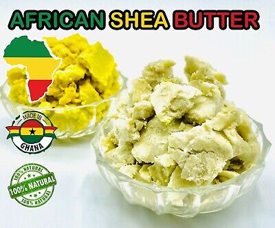 8 oz manteca de karité africano cruda 100% orgánica sin refinar natural a granel ¡pura GHANA!