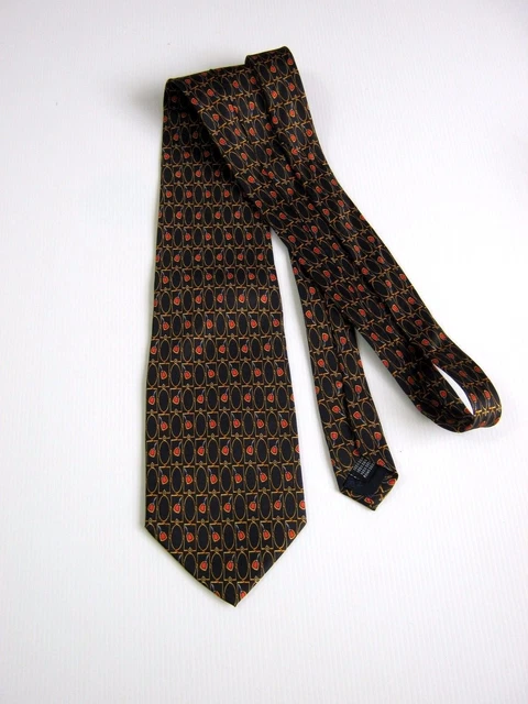 Cravatta "Enrico Coveri" - Righe a Pois - Vintage Firenze