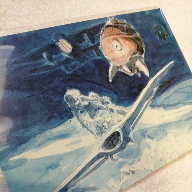 CARTOLINA VINTAGE NAUSICAA Of The Valley Wind Studio Ghibli Genga. Per ...