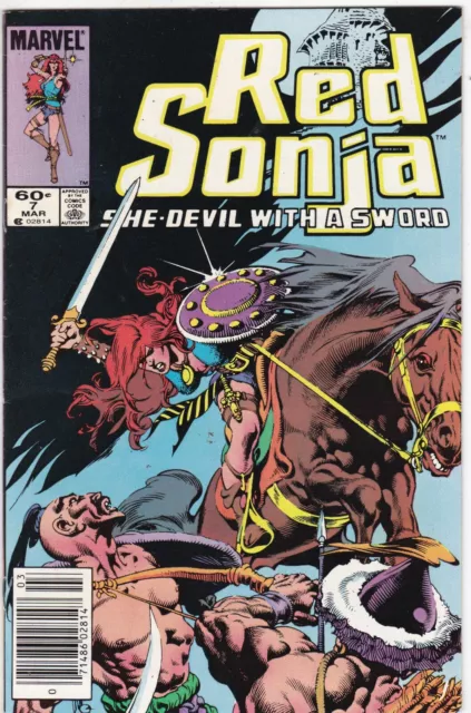 RED SONJA Vol. 3 #7 Marvel Comics 1985 FN/VF She-Devil with a Sword