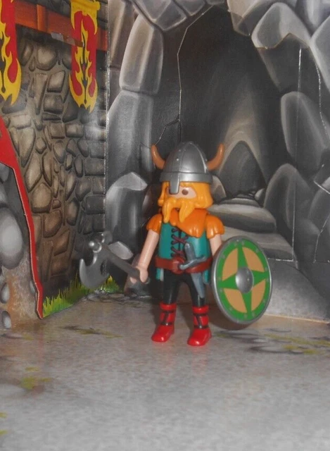 PLAYMOBIL LOT VRAC Personnages Viking Pirates Moyen Âge Far West Et