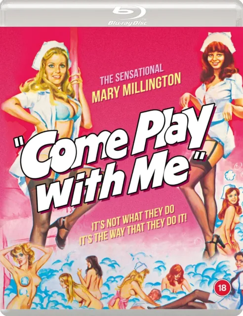 Come Play With Me (Blu-ray) Mary Millington Suzy Mandel Anna Bergman Alfie Bass