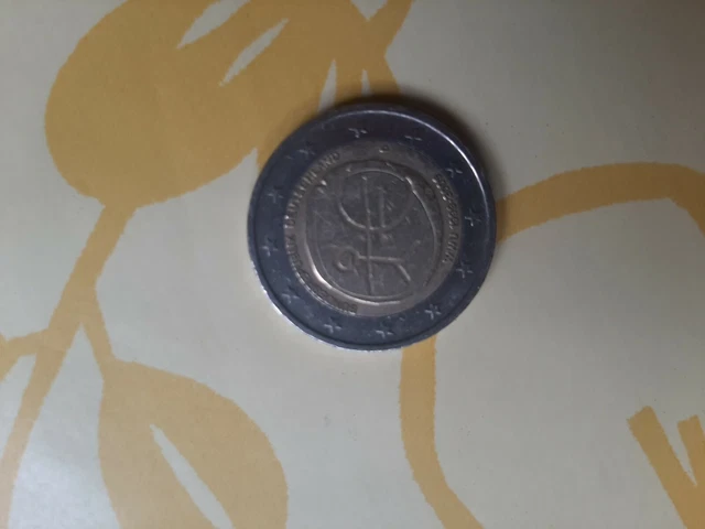 PIECE RARE 2 euro UEM 1999-2009 EUR 100,00 - PicClick FR