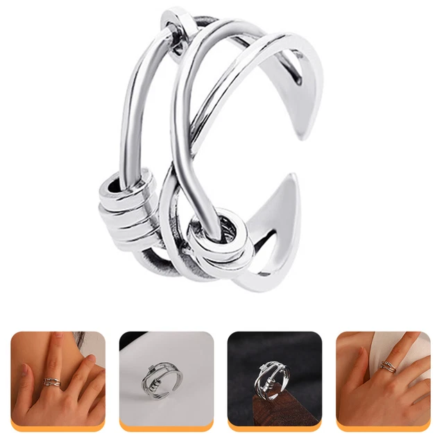 Anello Per Tiro Con L'Arco In Ottone - Protettore Per Pollice 22mm Con Cordino Antiperdita - Per Archi Ricurvi E Caccia