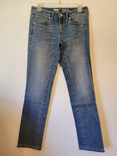 Mossimo Denim Mid Rise Straight Womens Jeans Size 4