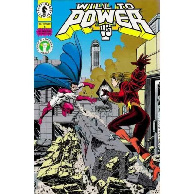 Will to Power #9 in Near Mint condition. Dark Horse comics [u`