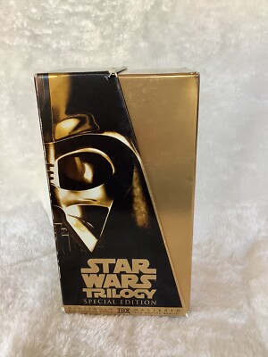star wars gold box vhs