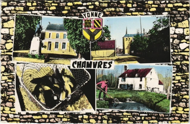 CPA AK Souvenir de l'Yonne Chamvres FRANCE (1176890)
