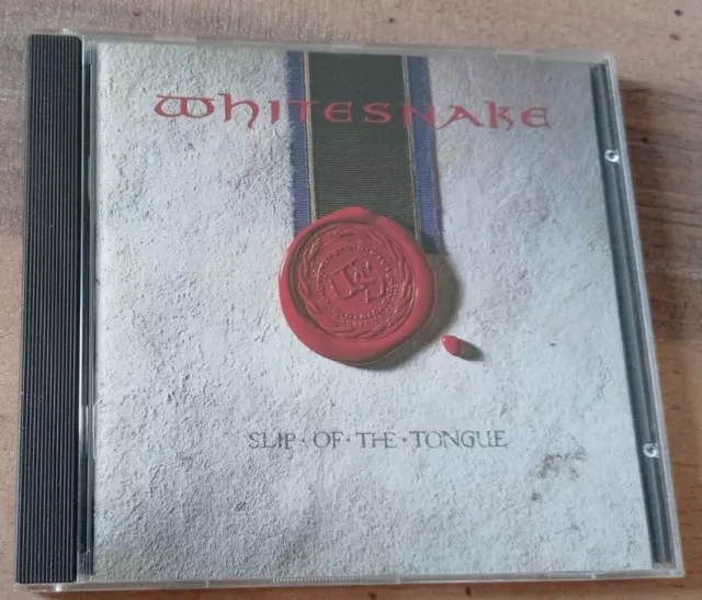 CD WHITESNAKE - Slip of the tongue (1989)