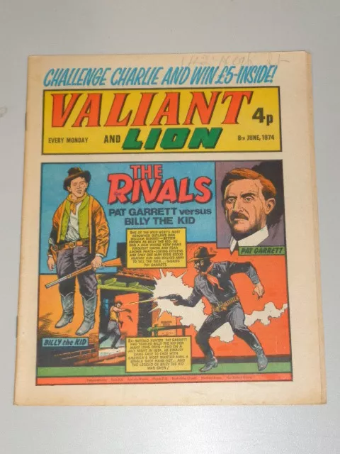 Valiant And Tv21 8Th June 1974 Ipc British Weekly Comic*