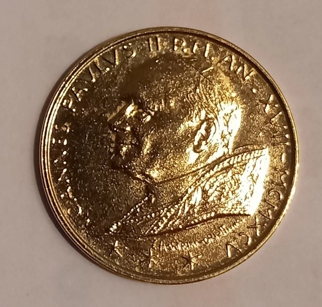 Moneta Città Del Vaticano Papa Giovanni Paolo Ii-20 Lire