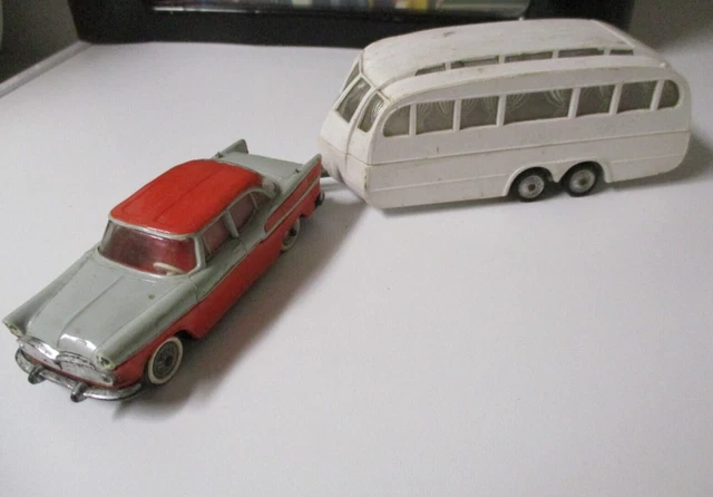 NOREV - 91 - Simca Chambord avec Caravane Henon - 1/43