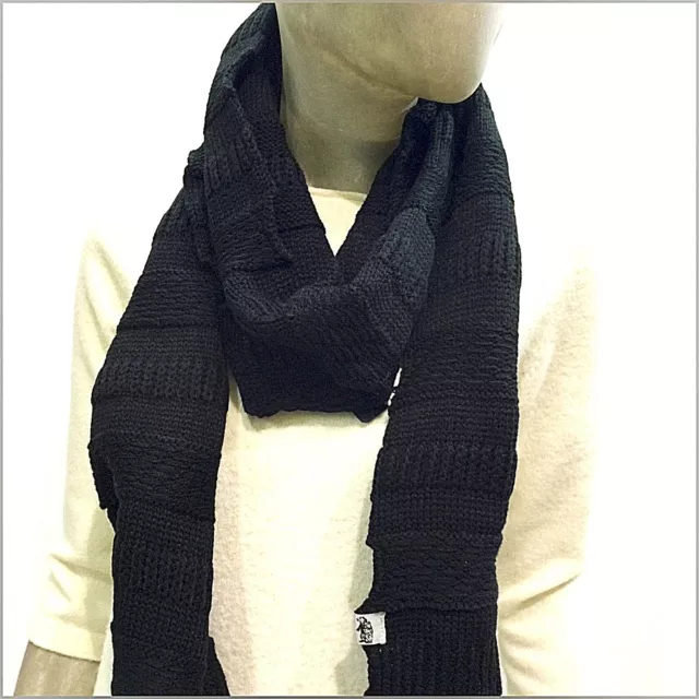 Refrigue Sciarpa Donna Uomo Nero Pashmina Invernale Scialli Foulard R85182 3