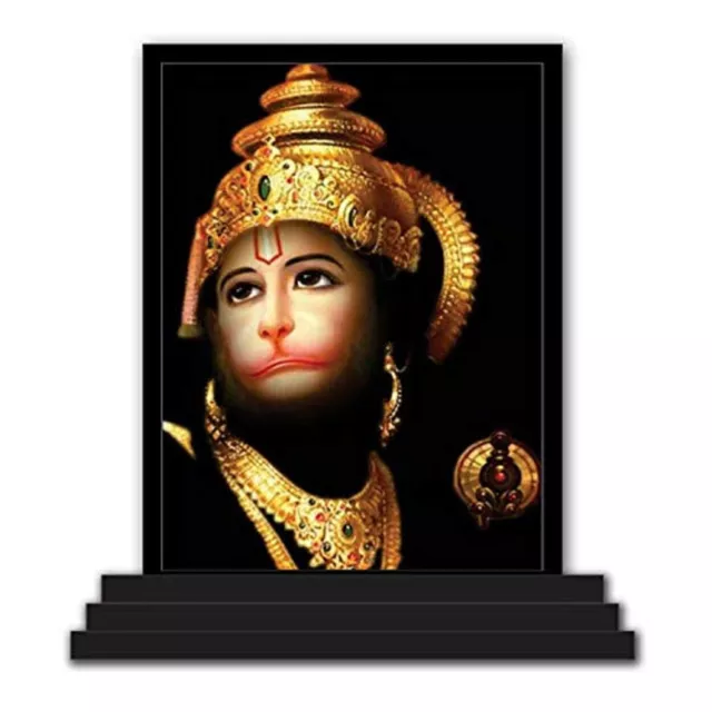 Indian traditional Hanuman Ji Car Dashboard Idols Showpiece Multicolour