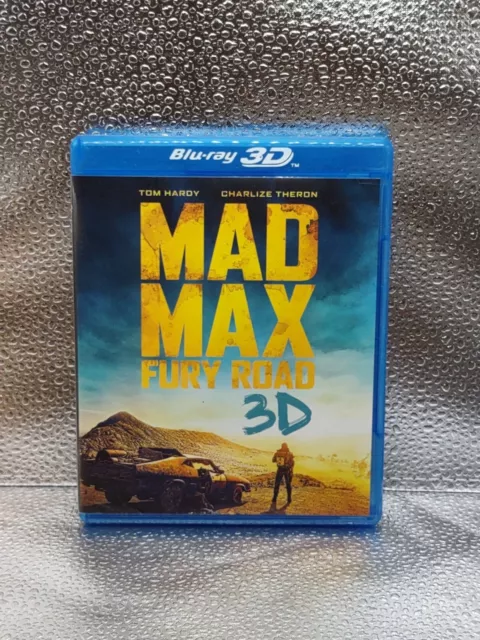 Mad Max Fury Road 3D 2015 US Blu Ray 3D + Blu Ray + DVD