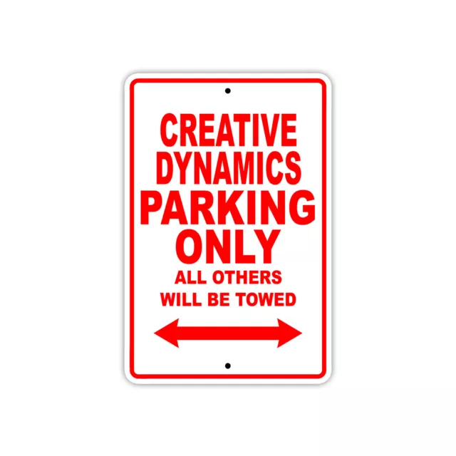 Creative Dynamics Llc Parking Only Boat Ship Yacht Dock Notice Aluminum Sign