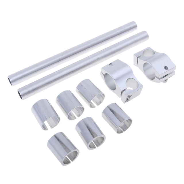 New Handlebar Mount Adjustable CNC Raised Clip On Fork Tube 25mm 29mm 30mm