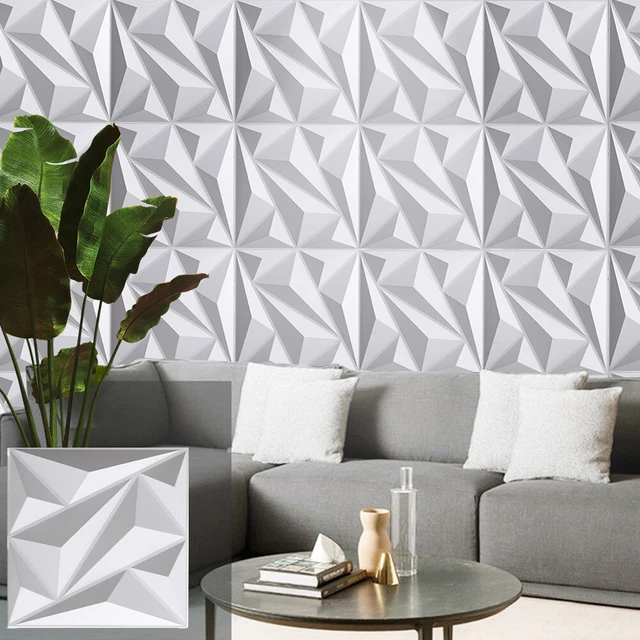 Landical 16 Pcs 3D Brick Wall Panels In Silver Slate Style - Foto 10