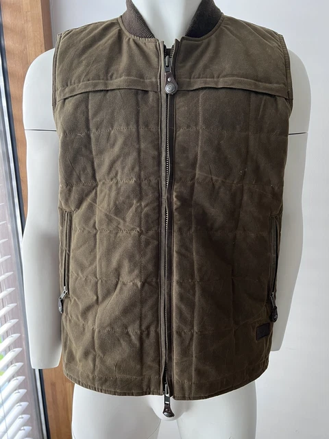 ROLAND SANDS Weste Ringo - olive  Gr. XL