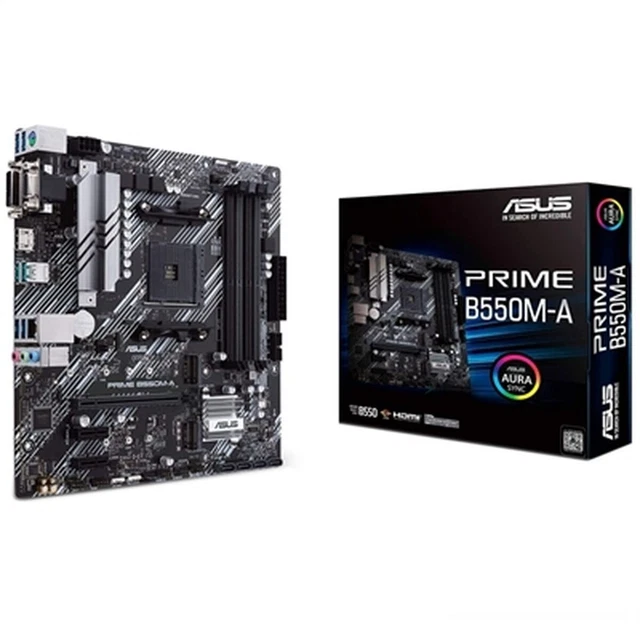 MOTHERBOARD ASUS PRIME B550MA mATX AM4 AMD AM4 £156.07 PicClick UK