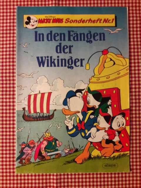 Micky Maus Comicbeilage aus Heft Nr. 04 von 1989 aus dem Ehapa-Verlag! TOP!