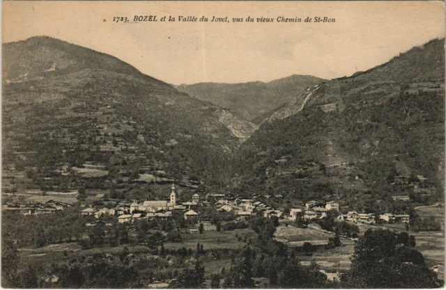 CPA BOZEL et la Vallee du Jovet - Vus du Vieux Chemin de Saint-Bon (1194884)