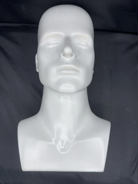 Silikon-Mannequin-Kopf Für Make-up, Akupunktur & Massage – Realistisch, Rutschfest, 39 Cm Hoch