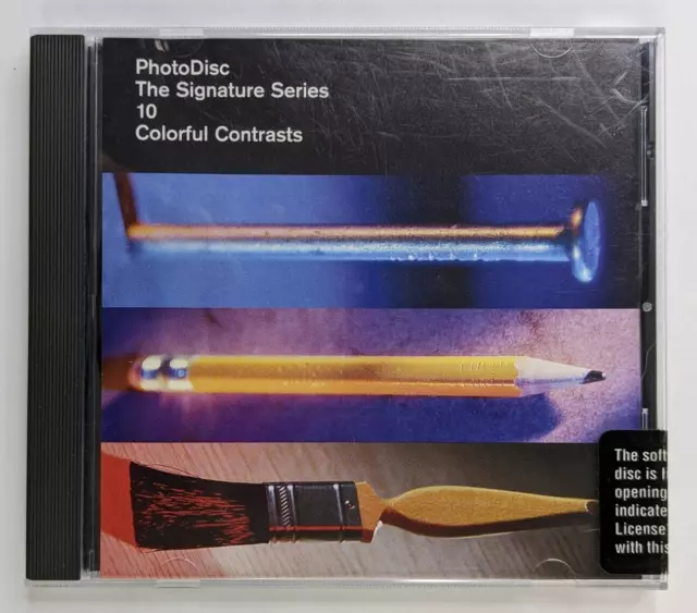 PhotoDisc Signature Series 10, Colorful Contrasts CD Royalty-Free Stock Photos