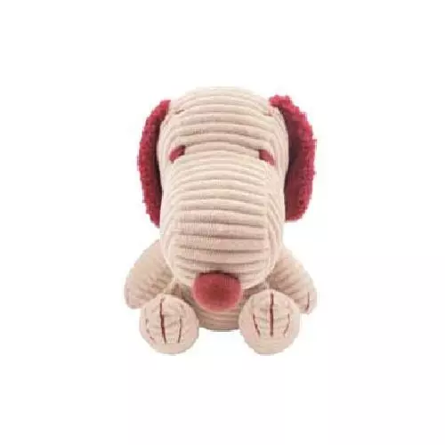 175823-22 Corduroy Plush Sitting S Beige & Red Snoopy toy doll 19cm stuffed