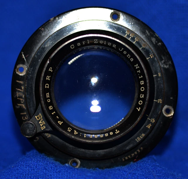 CARL ZEISS TESSAR 180mm F4.5 Lens, Special Markings! 375.00 PicClick