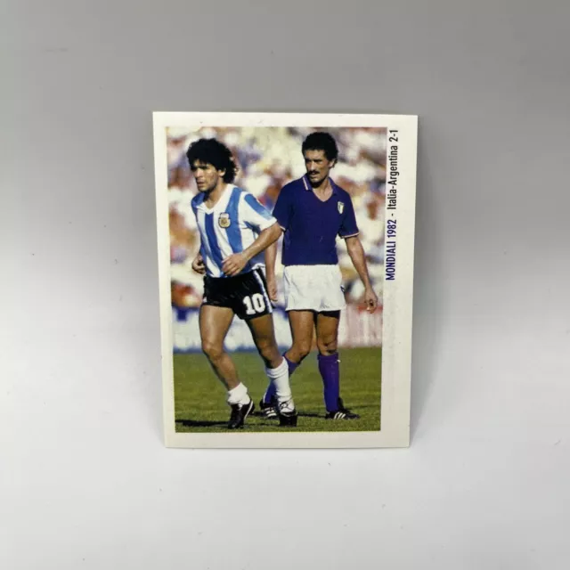 Maradona Et Gentle Figurine Super Album Gazette Dello Sport N.114