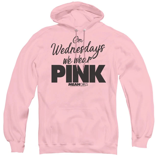Mean Girls Rosa Autorizzato Adulti Pullover con Cappuccio