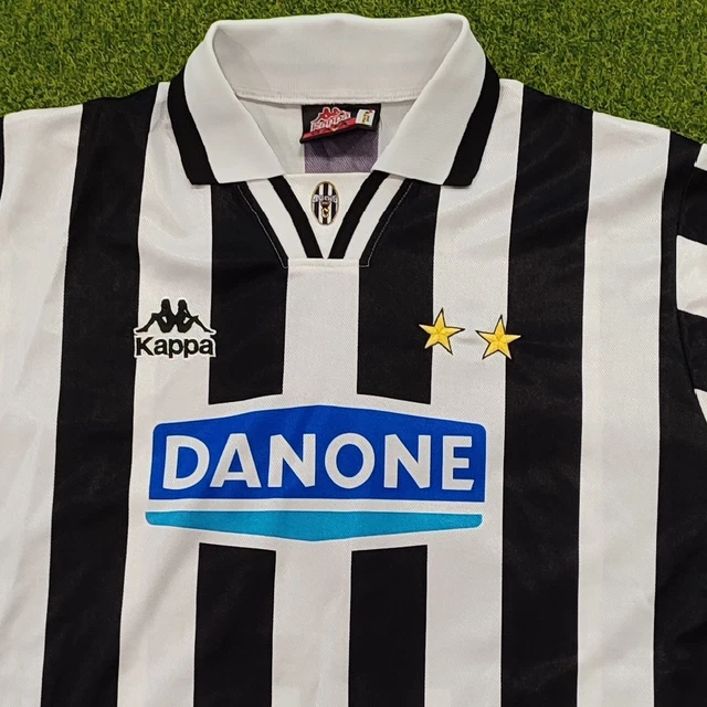 Maillot Juventus 1993/94 Vintage Danone - Taille XL, Baggio #10, Manches Longues Kappa
