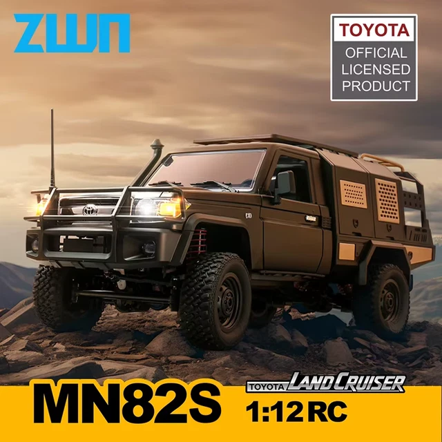 MN82 1:12 Full Scale RTR Car Toy 2.4G 4WD Off-Road Remote Control Lot A4