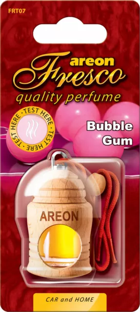 Duftdose Arbre Parfumé Désodorisant Bubblegum 2x Original Air-Areon Nez