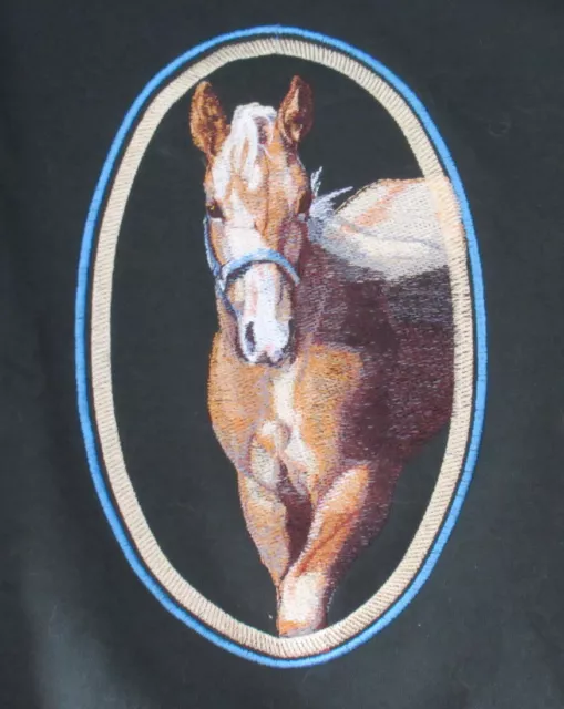 Embroidered Ladies T-Shirt - Palomino Horse BT4457 Sizes S - XXL