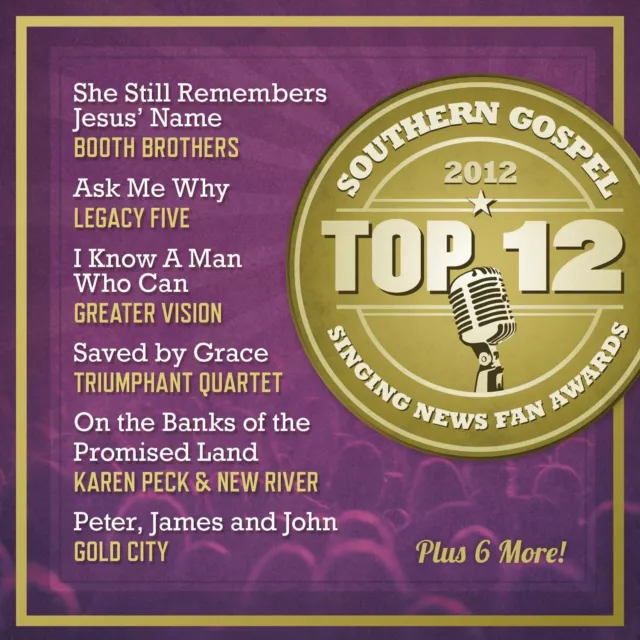 Various Artists - Top 12 Southern Gospel Of 2012 CD #1982509