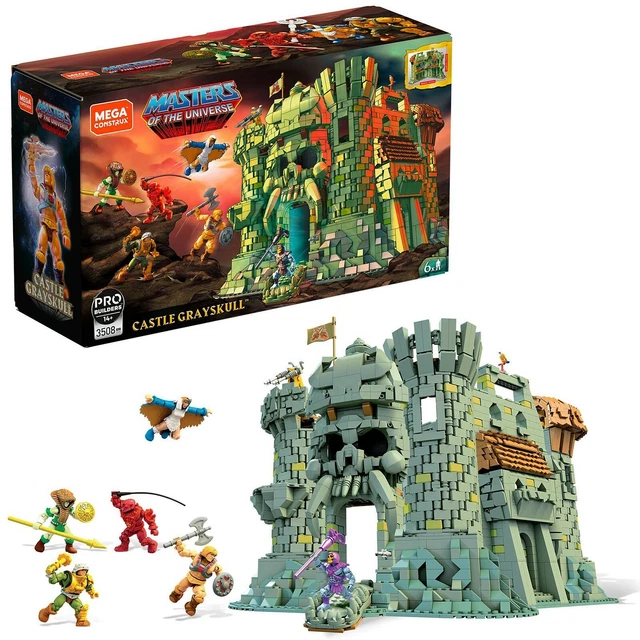 MEGA CONSTRUX GRAYSKULL Castle MOTU Masters of the Universe 2021 NEW 