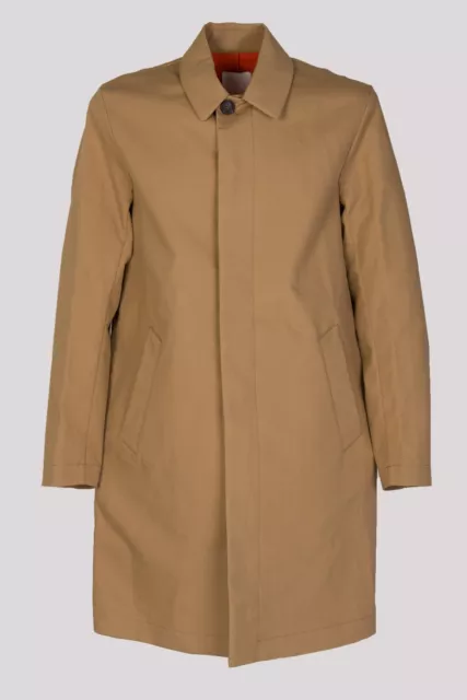 RRP €210 8 Cappotti IT54 XXL Sfoderati Ascelle Bottone Pieno Collato