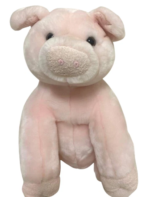 Kohls Cares Piggie 11" Pig Plush Stuffed Piggy Bean Bag Doll Toy