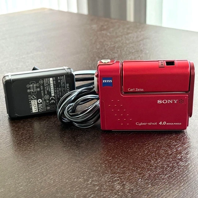 【S2102】 SONY Cyber-shot DSC-F77A レッド 2025年最新】sony cyber−shot dsc-f77aの人気アイテム - メルカリ