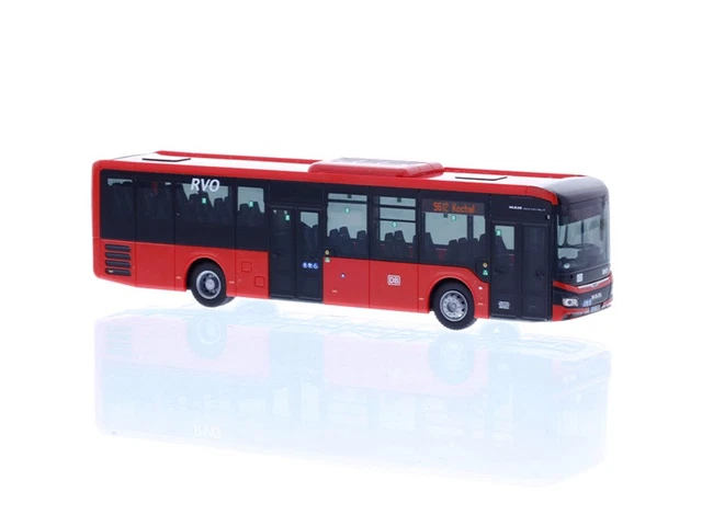 Miniature Rietze 1/87 - Man Lion's Intercity Red Star - Réf 74708 - Neuf